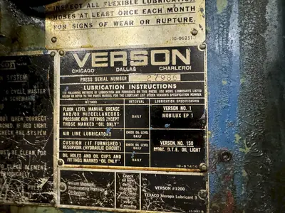 USED 1982 VERSON S2-800-108-60T