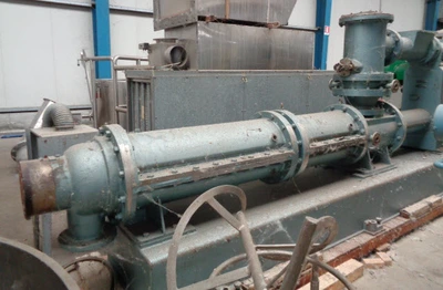 Baker Perkins Continuous Jacketed Screw Mixer