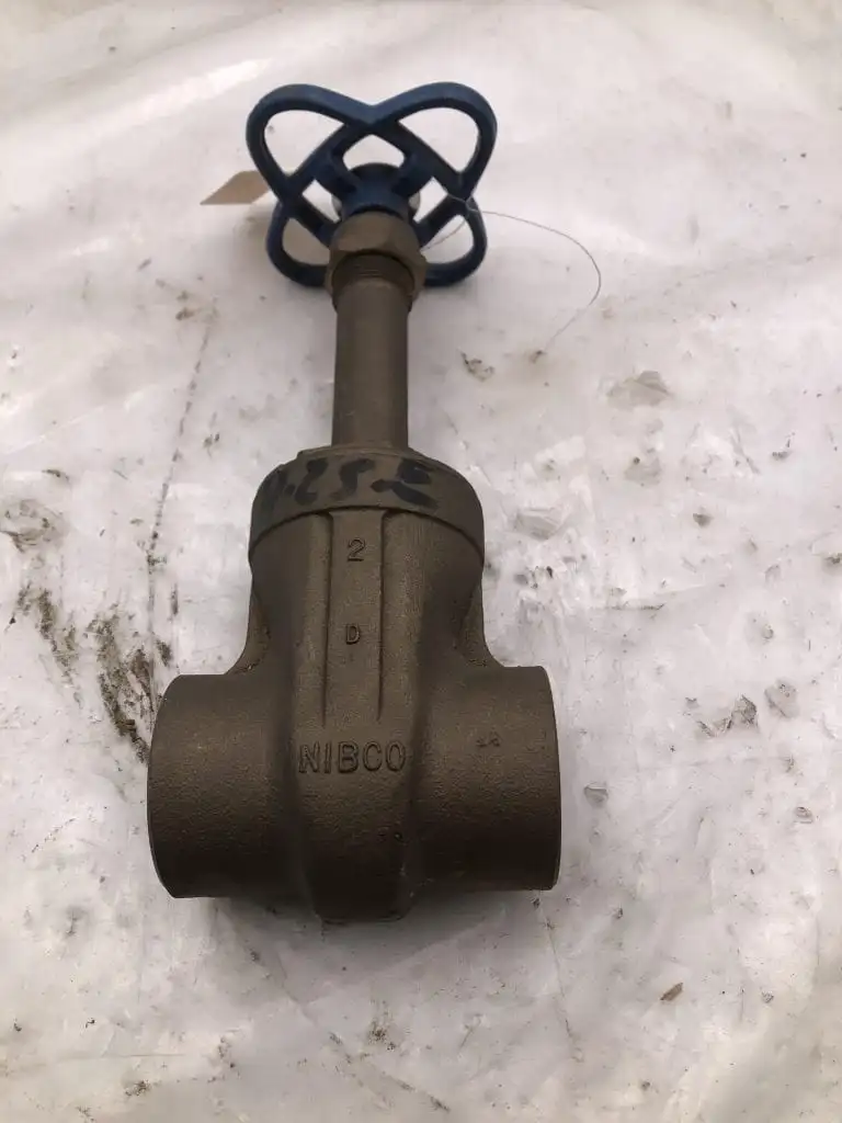 NIBCO S-111 2″ Manual Bronze Gate Valve 125SWP 200WOG