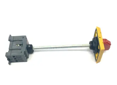 Used ABB Switch Disconnector 3-Pole DIN Rail Mount 1SCA104811R1001 w/ Hand Disconnects Michigan US | Maverick Industrial Sales #1392440