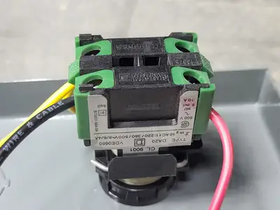 MCC Bucket 2HP, Size 00, 600V