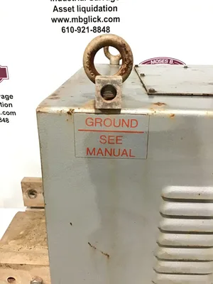 Screen Heating Transformer 7506 Dry Transformer 60 Cycle 1 Phase 20kVa 440V 45A
