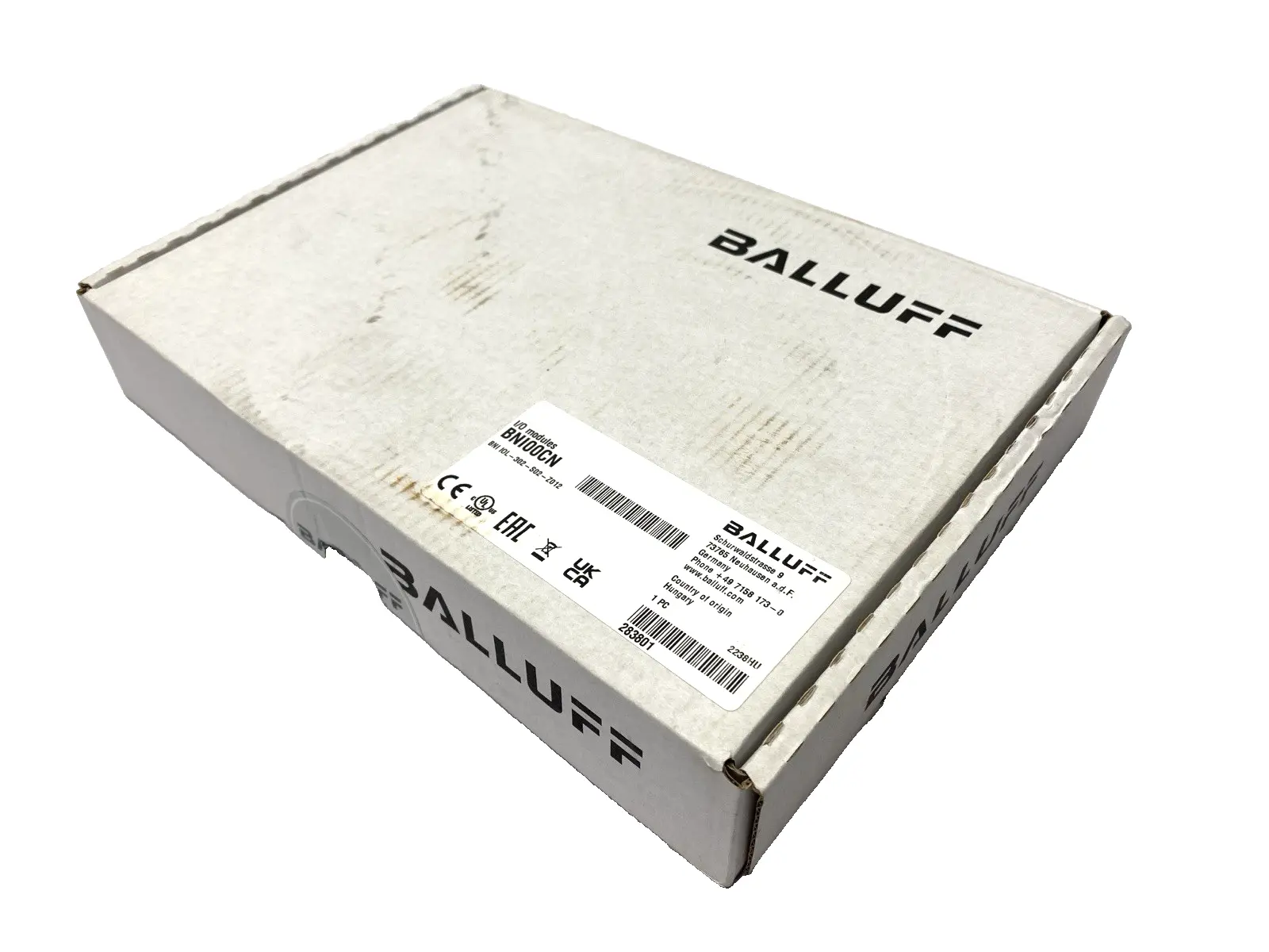 NEW BALLUFF I/O LINK SENSOR ACTUATOR JUNCTION HUB BNI00CN