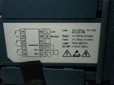 Used EUROTHERM 2216E/AL/VH/R1/R1/RF/2YM/ENG/XXXXX/EU0523 Temperature Controls Ohio US | HGR 24 #802923
