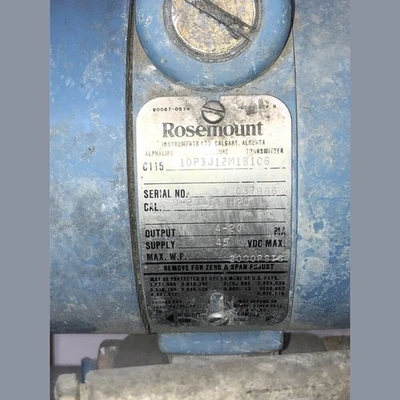 Rosemount Exia Pressure Transmitter