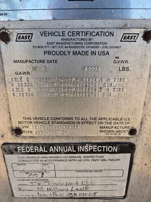 Used 2017 EAST END DUMP Dump Trailers Minnesota US | Carco Truck & Equipment #1514064