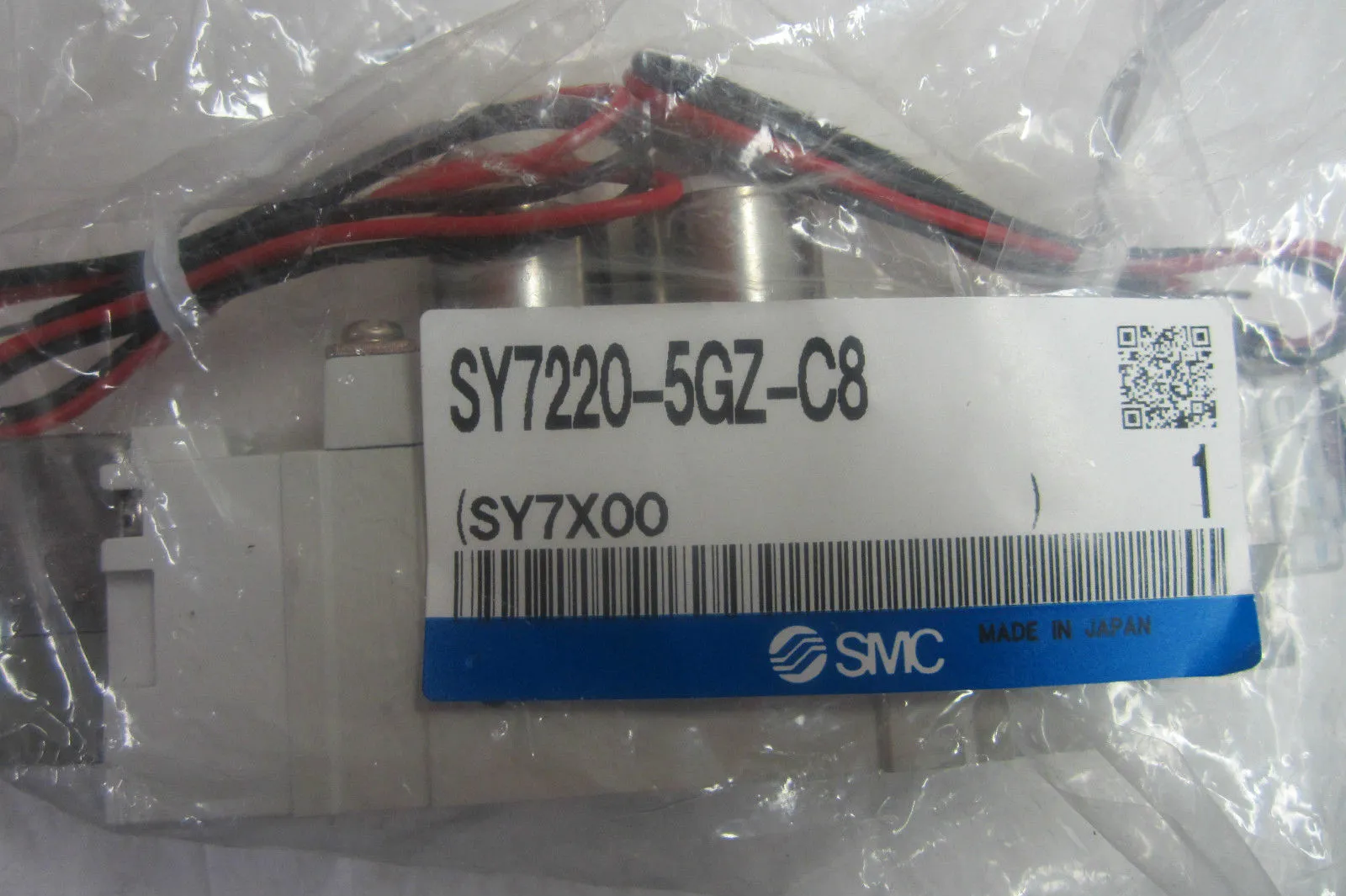 NEW SMC SY7220-5GZ-C8 SOLENOID VALVE SY72205GZC8