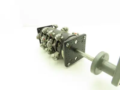 Salzer S608US1A1906-00 Rotary Cam Switch 60A 15-50Hp 208-600V 3PH S213 Selector