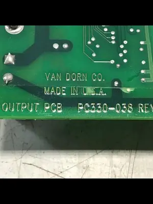 USED VAN DORN PC330-038