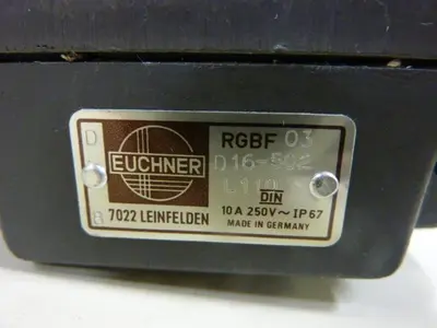 NEW EUCHNER RGBF 03 D16-502 L110