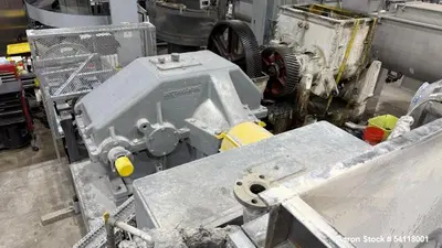 Aaron Process 300 Gallon Sigma Blade Mixer Extruder. 450 Gallon Total Capacity.
