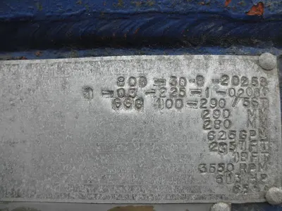 USED SULZER BINGHAM GSG-100-290/5ST