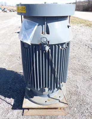125 HP Vertical Mount Electric Motor Frame 1085D 1800 RPM 480 Volts Rebuilt