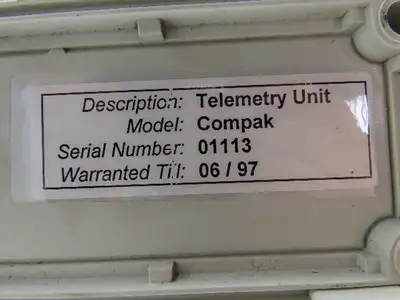 Air Products  Compak Telalert Telemetry Unit Oper. Interface Display Controller
