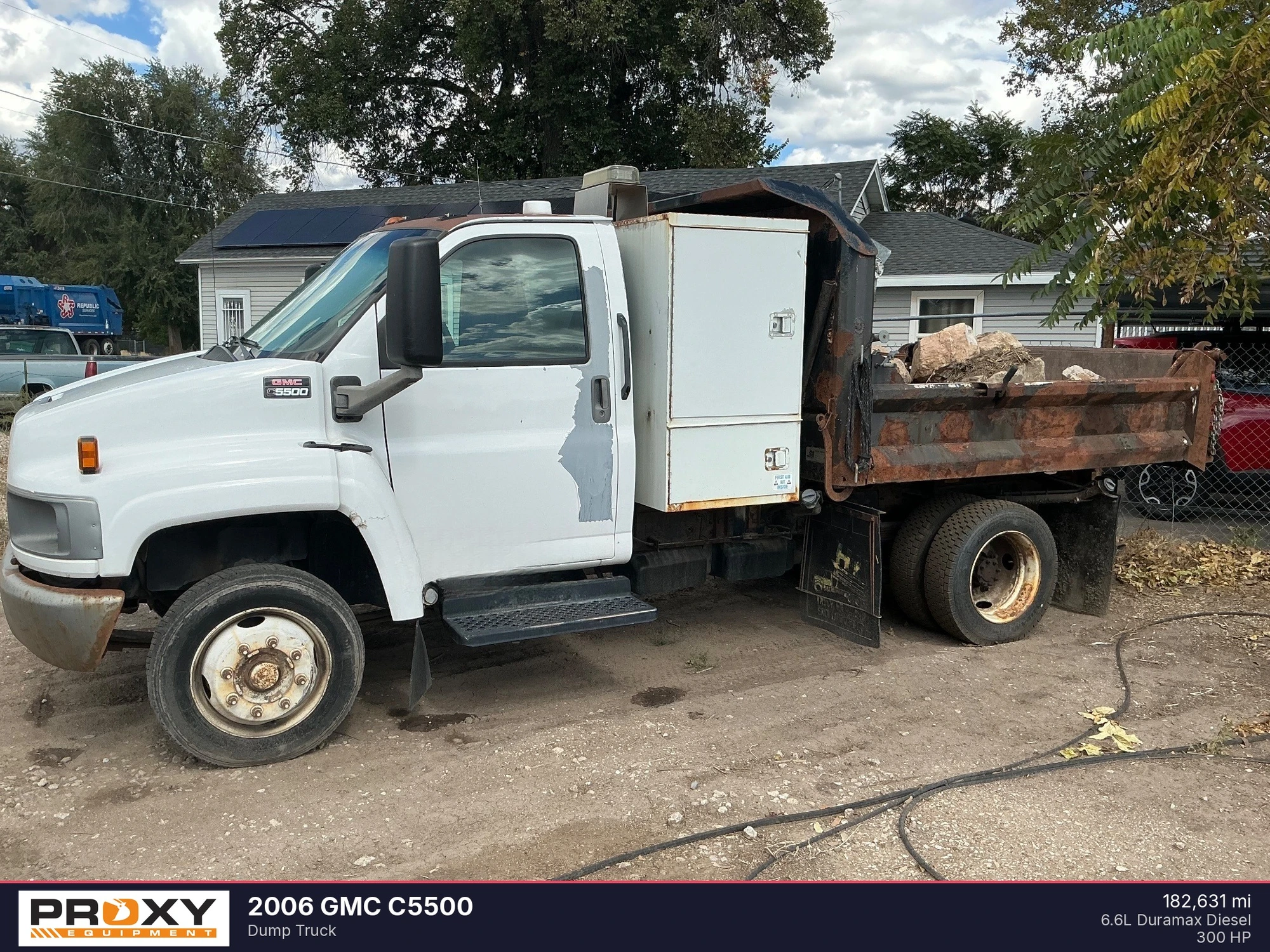 Used 2006 GMC C5500 Dump trucks Utah US | Proxy Equipment #1494891
