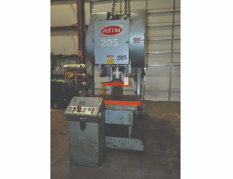 Used HEIM 9GT O.B.I. Presses Michigan US | Universal Press & Machinery (UPM) #5249