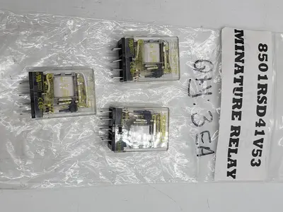 New | in-Stock SQUARE D SQUARE D MINATURE RELAY 8501RSD41V53 / 24VDC Relays & Switches | ND Industrial Surplus #1216667