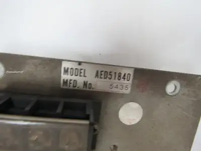 Matsushita Electric Panasonic AED1840 Servo Power Supply