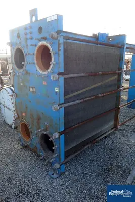 USED Graham 3,771 Sq Ft Graham Plate Heat Exchanger, S/S, 150#