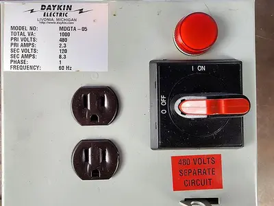 USED DAYKIN ELECTRIC MDGTA-05