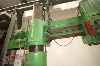 Carlton 8’ x 19” Radial Drill, Model 4A - Add An Inverter Drive - Make it Like New!!