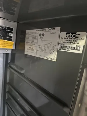 174-0165 AHT Cool Point CTB100 Self Contained Countertop Cooler