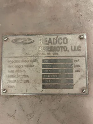 ReadCo 20 ft³ Stainless CBM Containerized Batch Powder Blending/Mixing Tank
