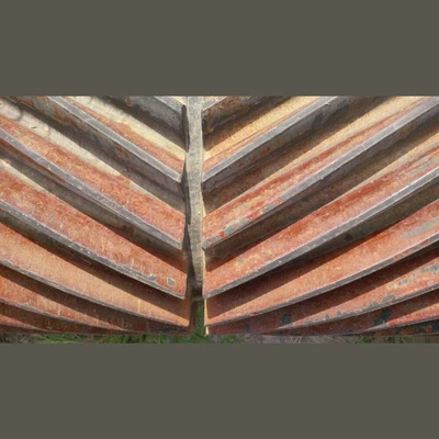 Used Dominion Rod Mill. 9.5 ft. x 14 ft. Long. 500 HP Motor.
