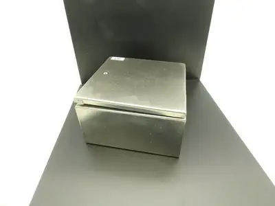 Hoffman CSD12126SS Stainless Steel Electrical Enclosure 12x12x6" Wall Mount 3R