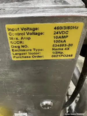 Amherst 75 Gallon Agitated Stainless Steel Pressure Tank