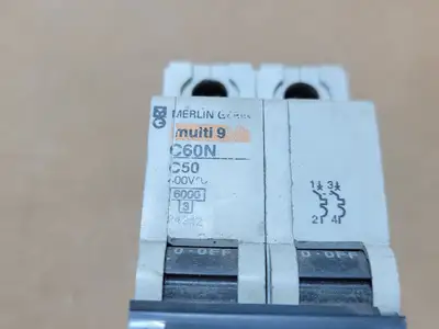 Used MERLIN GERIN C60N C50 Switchgears British Columbia CA | Lenmark #1438475