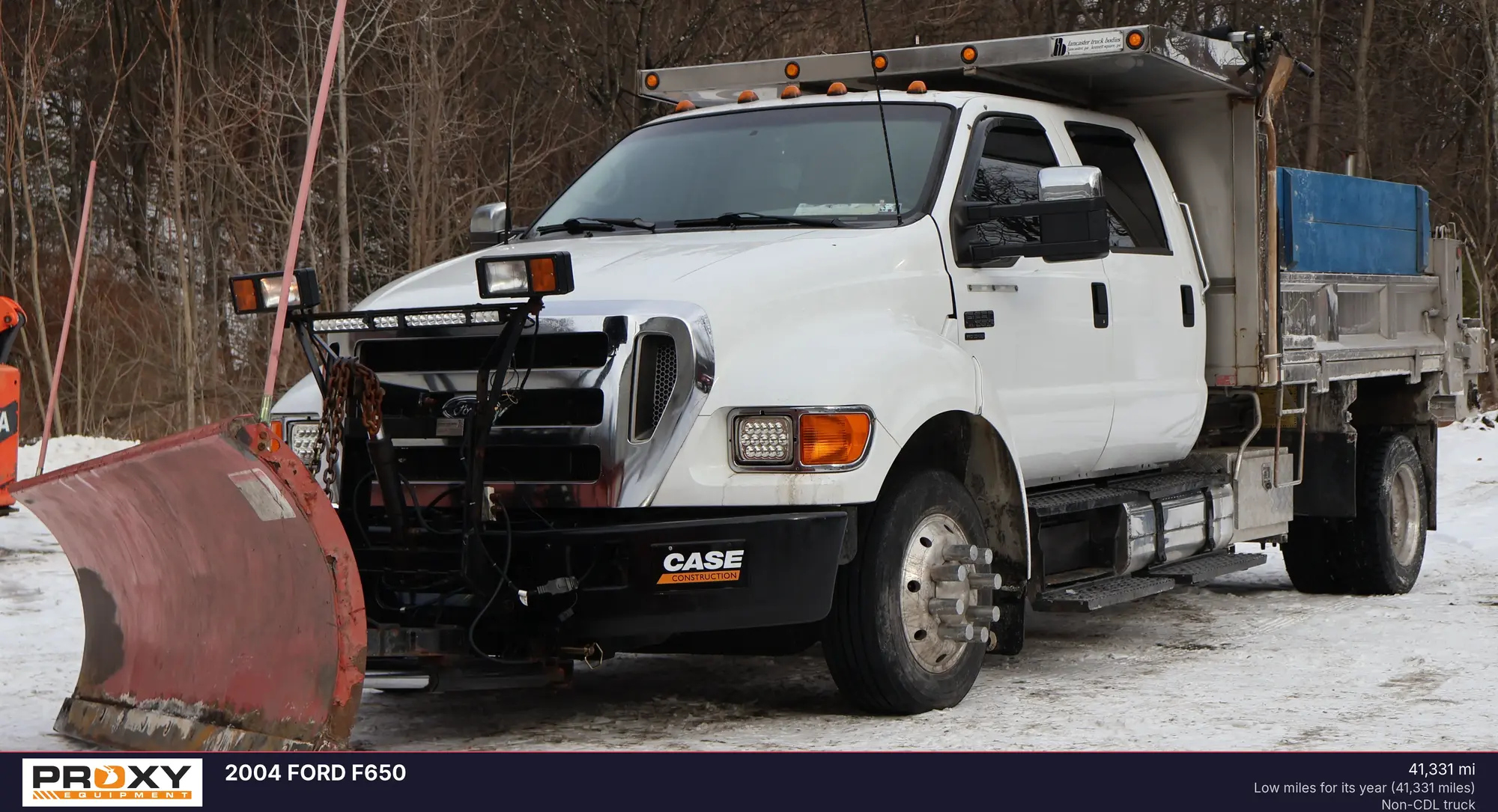 Used 2004 FORD F650 Dump trucks Pennsylvania US | Proxy Equipment #1385357