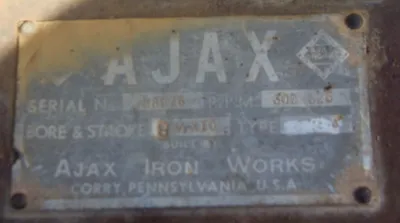 USED AJAX 8 1/2X10 E-42