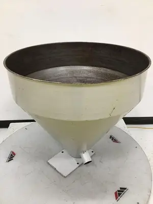 USED METAL FABRICATOR HOPPER