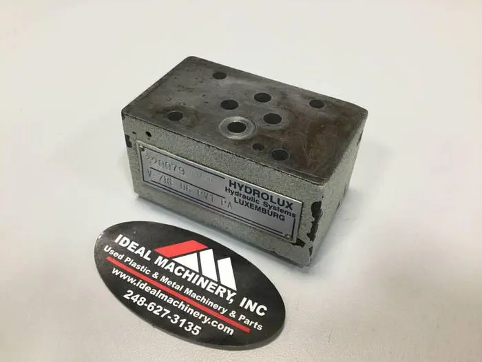 Used HYDROLUX V-ZRE06PV1PA Valves/Fittings Michigan US | Ideal Machinery #707633