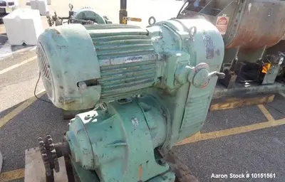 Used J.H. Day Stainless Steel Jacketed Mixtruder | 75 Gallon Working Capacity | 30+25 HP Hydraulics