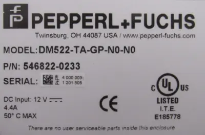 NEW PEPPERL+FUCHS 546822-0233