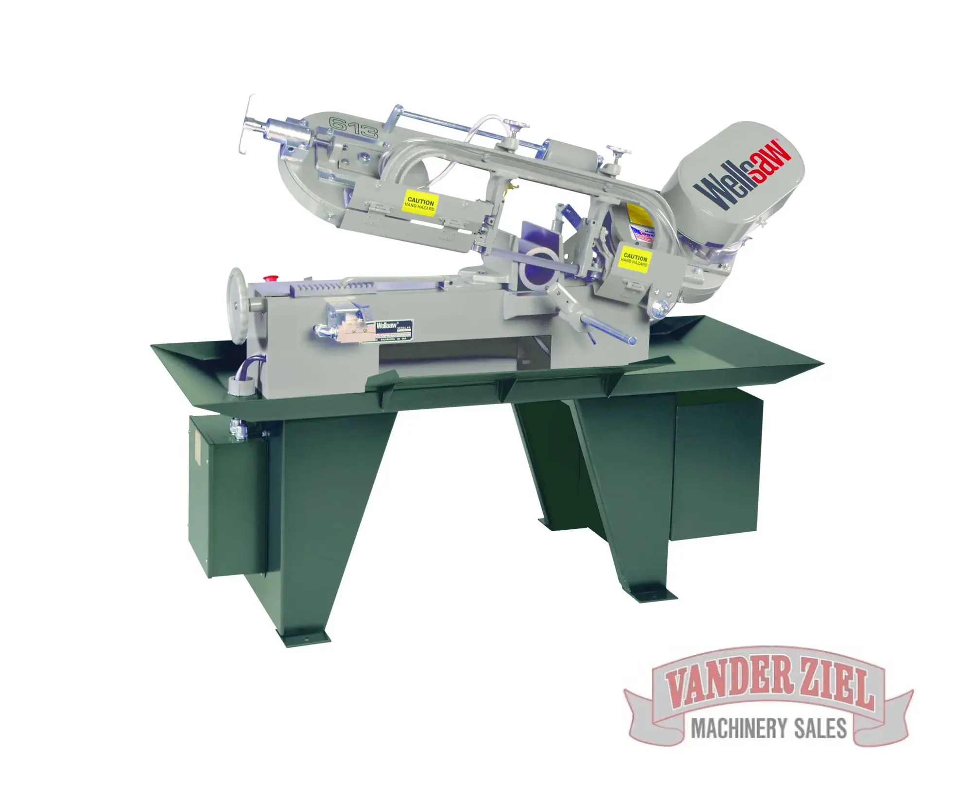 New | in-Stock WELLSAW 613 Horizontal Band Saws Michigan US | Vander Ziel Machinery Sales #480363