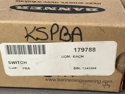 Used BANNER ENGINEERING PBA Relays & Switches Ohio US | HGR 24 #1507805