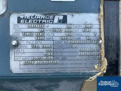 USED Adamson United 48" Adamson NFM Welding Engineers Calender  Sheet Line