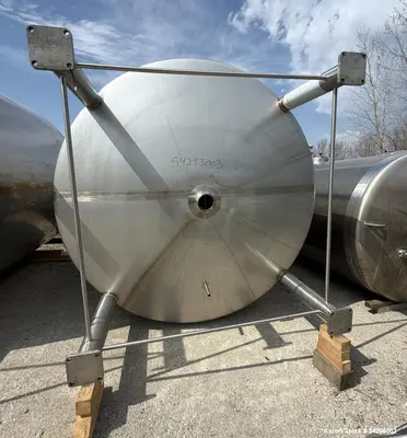 Used Feldmeier 4,700 Gallon Stainless Steel Tank – Vertical Process Vessel with