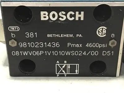 USED BOSCH 081WV06P1V1010WS024/00D51