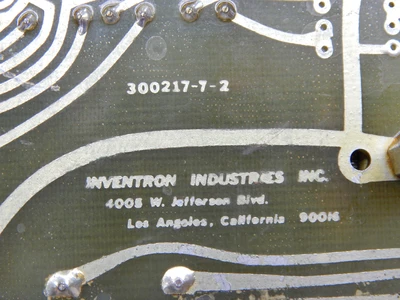 Used INVENTRON _UNKNOWN_ Circuit Boards | OCO Industrial #1613923