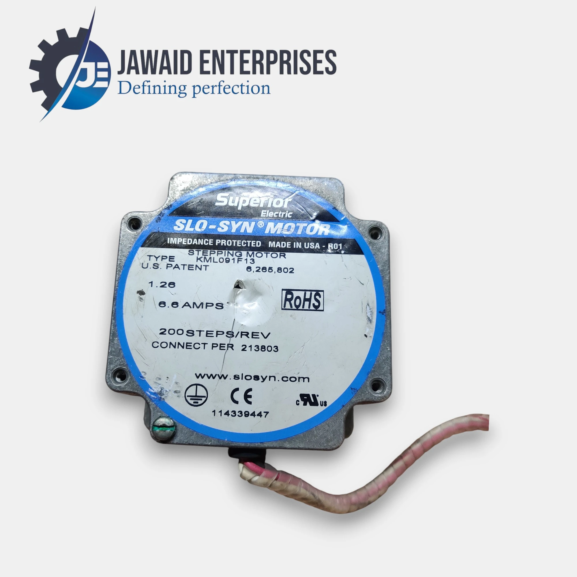 KML091F13 High-Torque Hybrid Stepper Motor (Waueksha P/N209586D)
