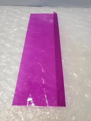 ARTUS PLASTIC SHEET PURPLE 5X20X.0015