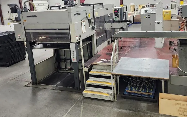 Used 1985 BOBST SP 142E Die Cutters Pennsylvania US | Global Equipment International, LLC #448990