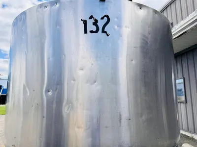 950 Gallon (IN-Operable Jacket) Stainless Steel Mixing / Holding Tanks