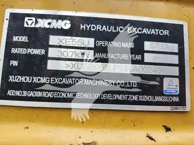 USED 2022 XCMG XE55U