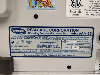USED Invacare Microair 55