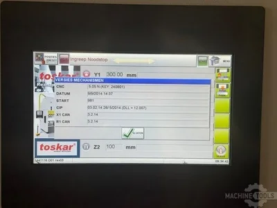 Used 2014 TOSKAR TA 2100-40 Press Brakes NL | Mach 4 Metal #1292221